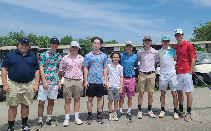 LLS Golf Tournament Boys at LLS golf tournament